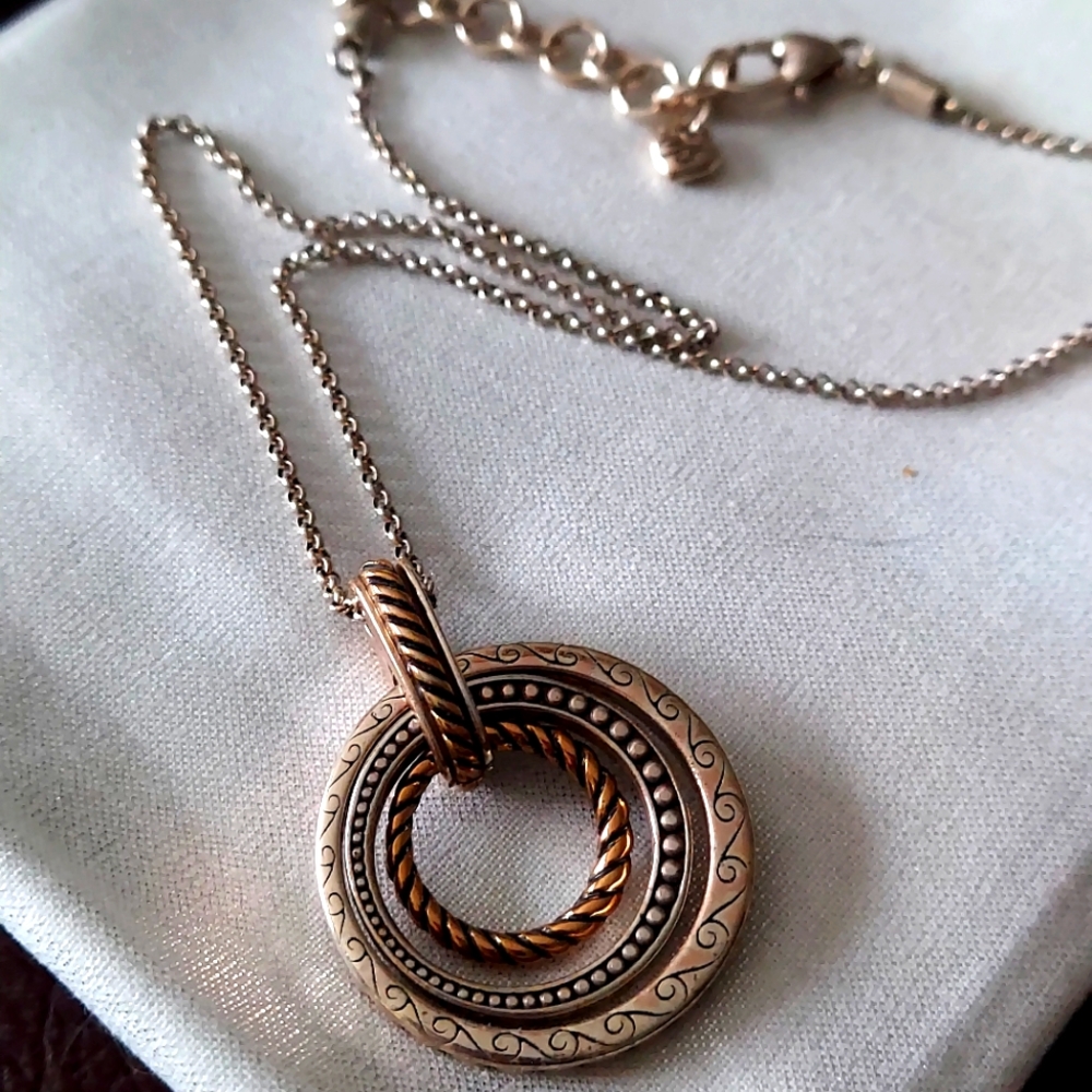 Brighton "Rapture Rings" Pendant